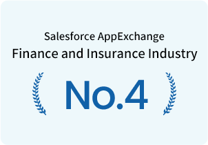 Ranked fourth in the Finance and Insurance Industry of Salesforce AppExchange for 2021